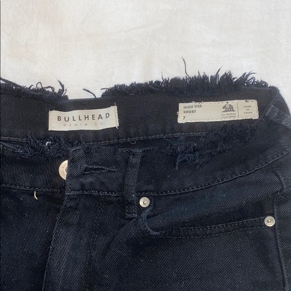 PacSun high rise black shorts - Picture 3 of 3